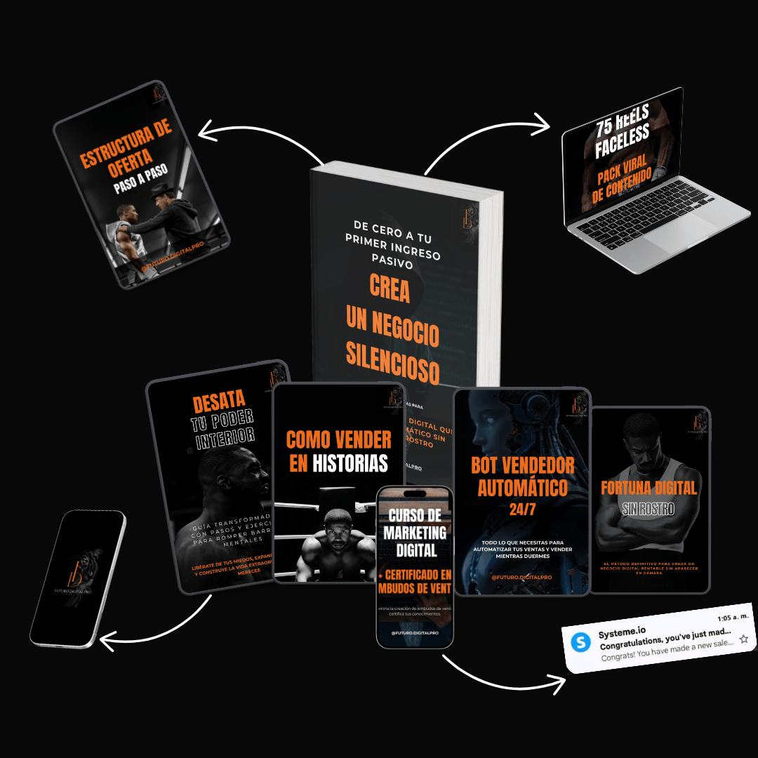 KIT "CREA UN NEGOCIO SILENCIOSO"