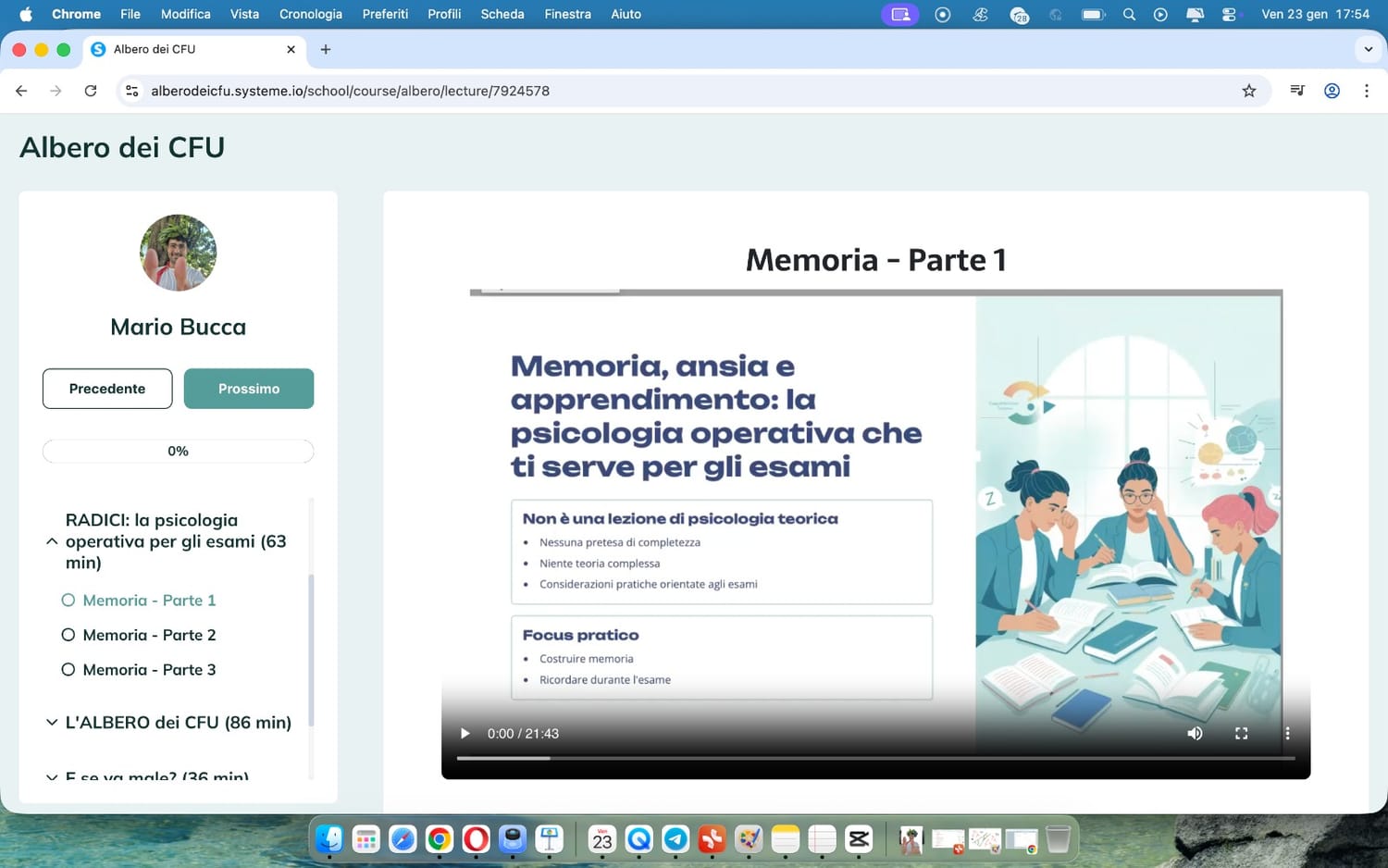 Le RADICI: la psicologia della memoria