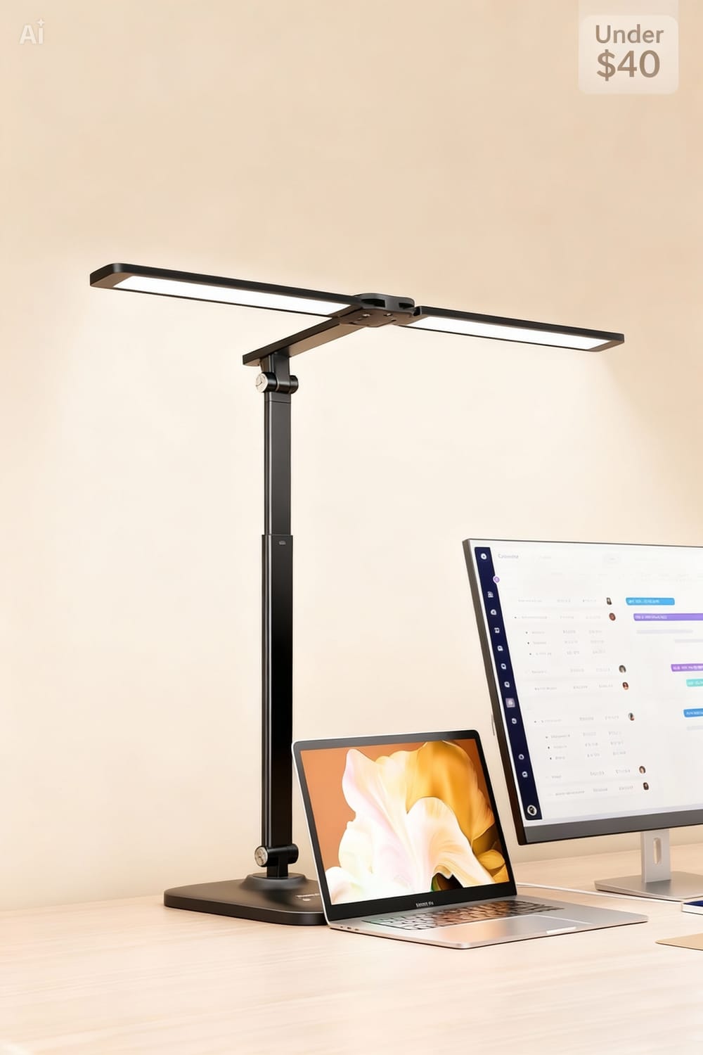 Architect adjustable LED desk lamp