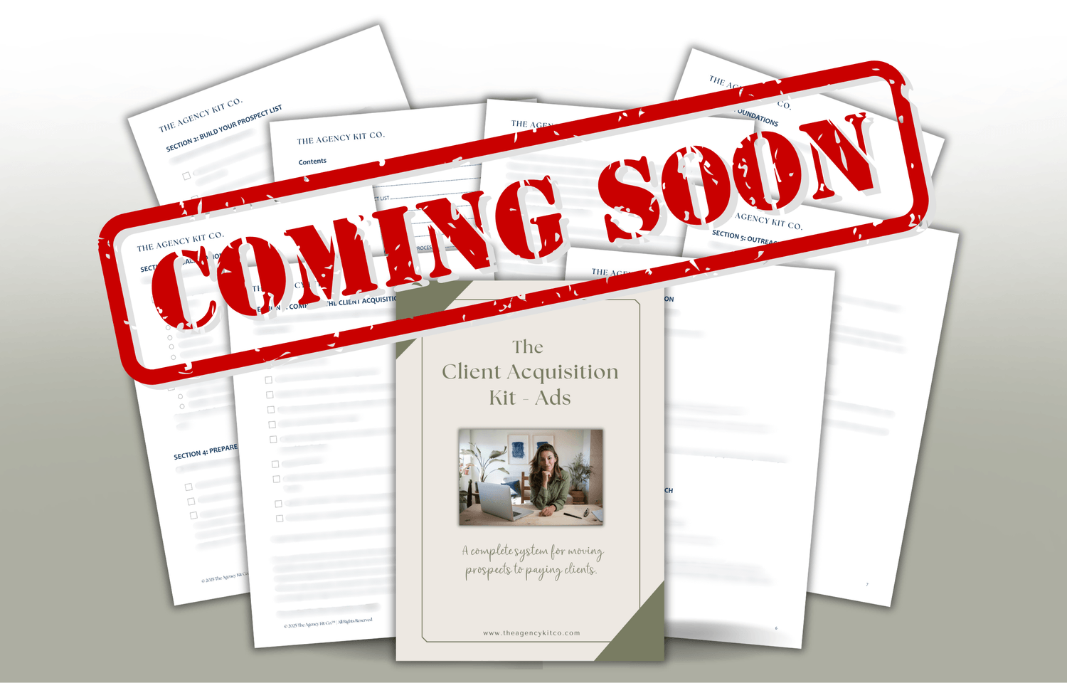 10 Essentials for a Client-Ready Agency guide by The Agency Kit Co – professional documents to prepare your business for clients.