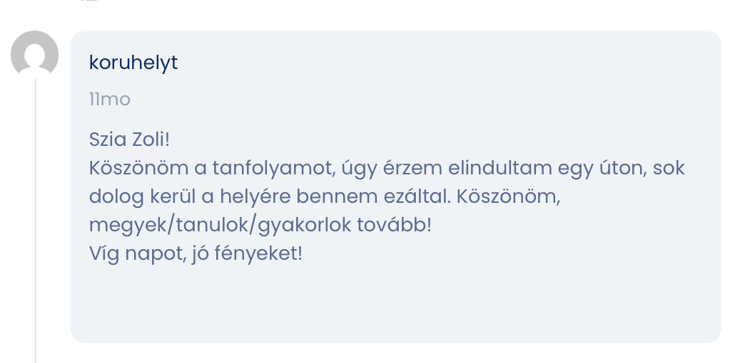 Tanulói visszajelzés 4