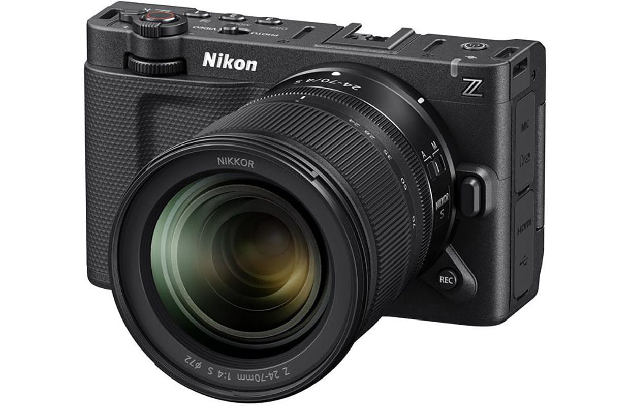 Nikon ZR a 2.00 firmware fejlesztéséről szóló hivatalos bejelentésben