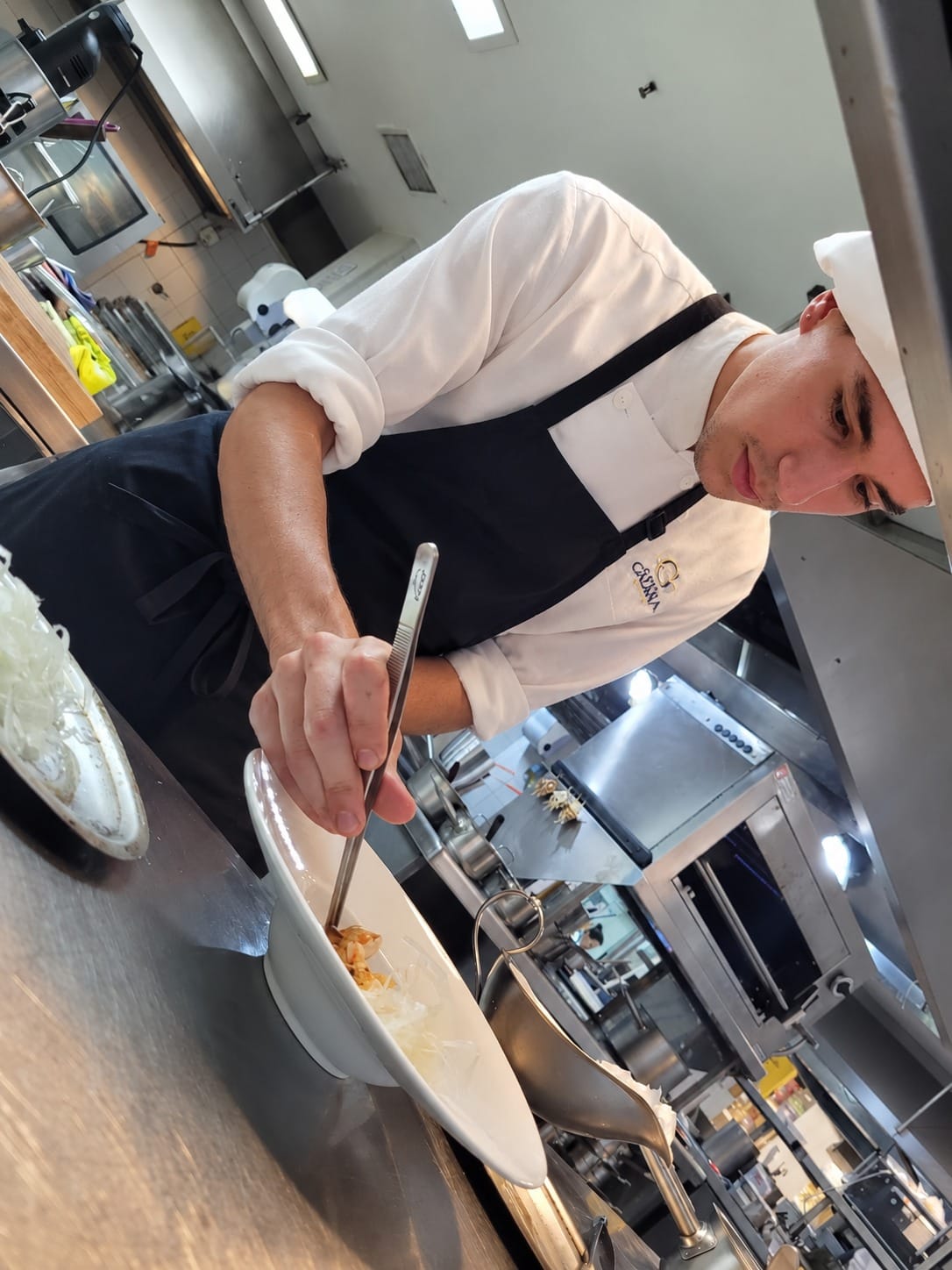 Facu, chef y profesor del curso de vinagres