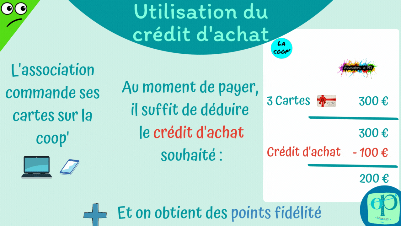 OP Utiliser son crédit d'achat pour payer moins cher!