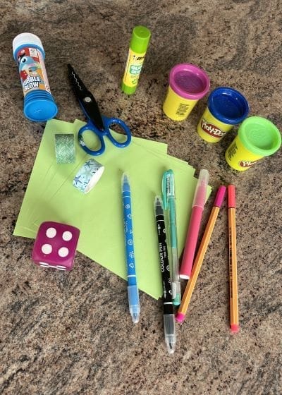 Photo de matériel d'arts plastiques