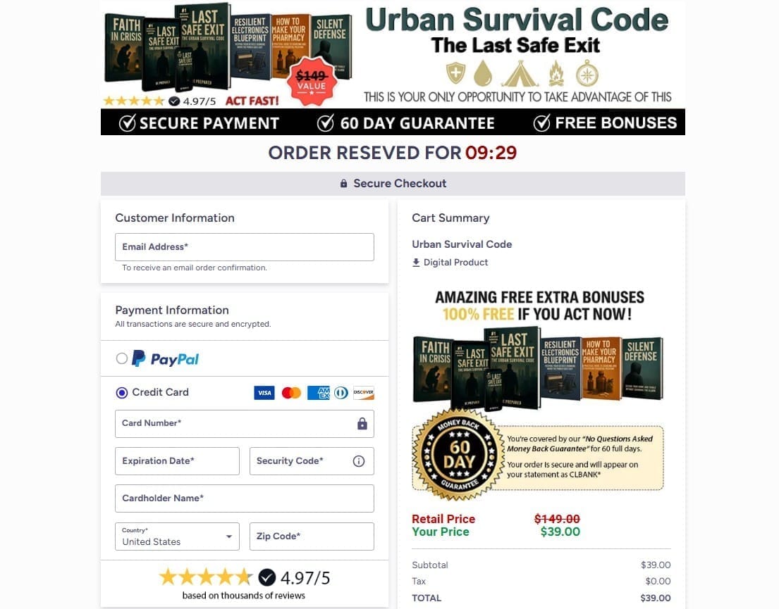 Urban Survival Code