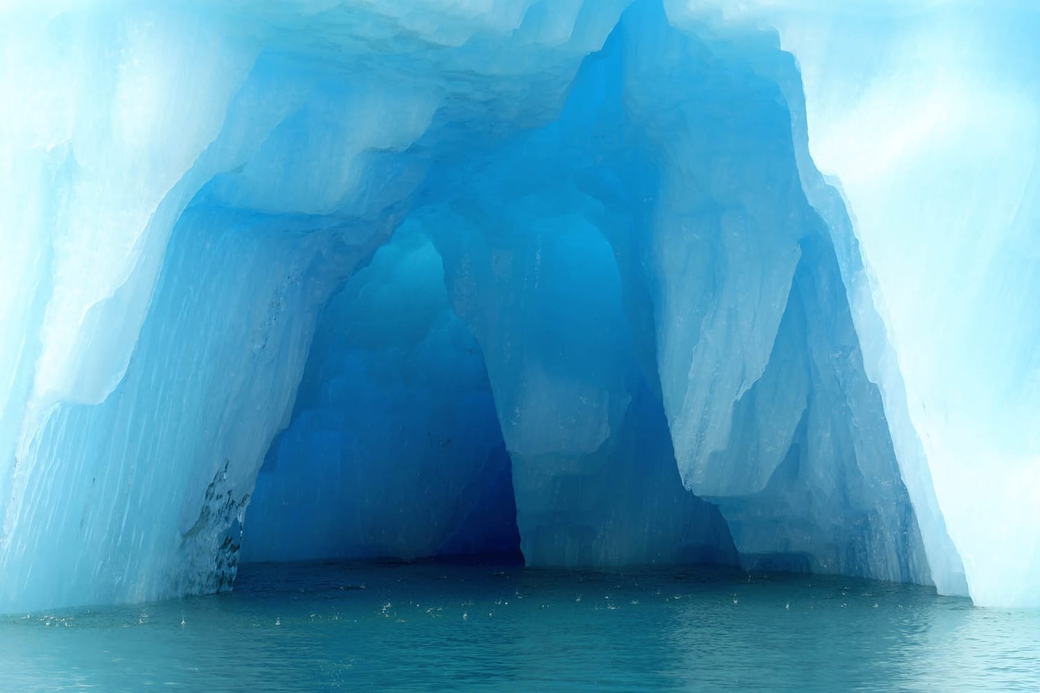 Iceberg in LeConte Bay fjord during glacier photo tour by FauneVoyage Tours in Petersburg, Alaska