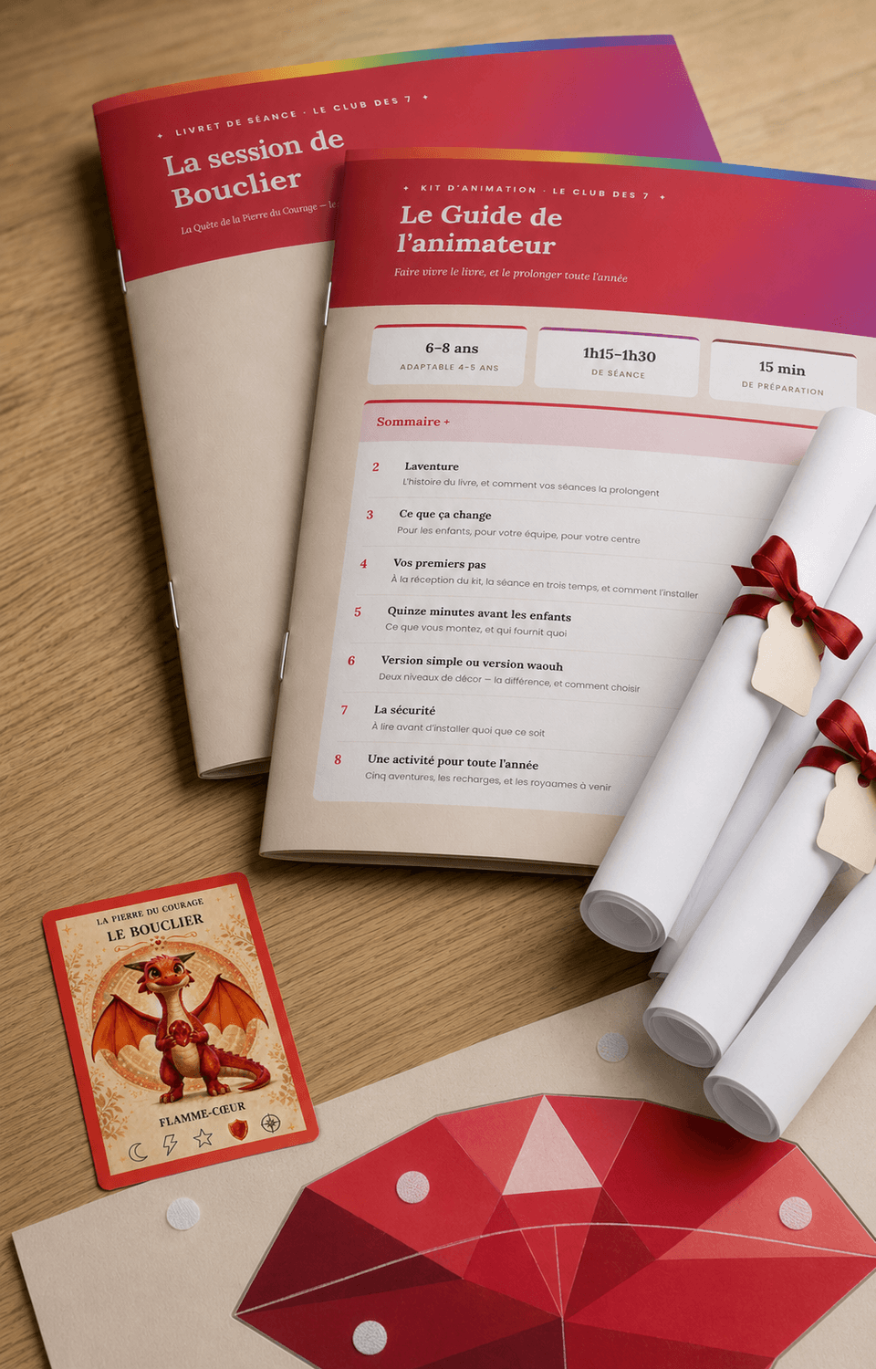 Guides et documents imprimés destinés à l’animateur