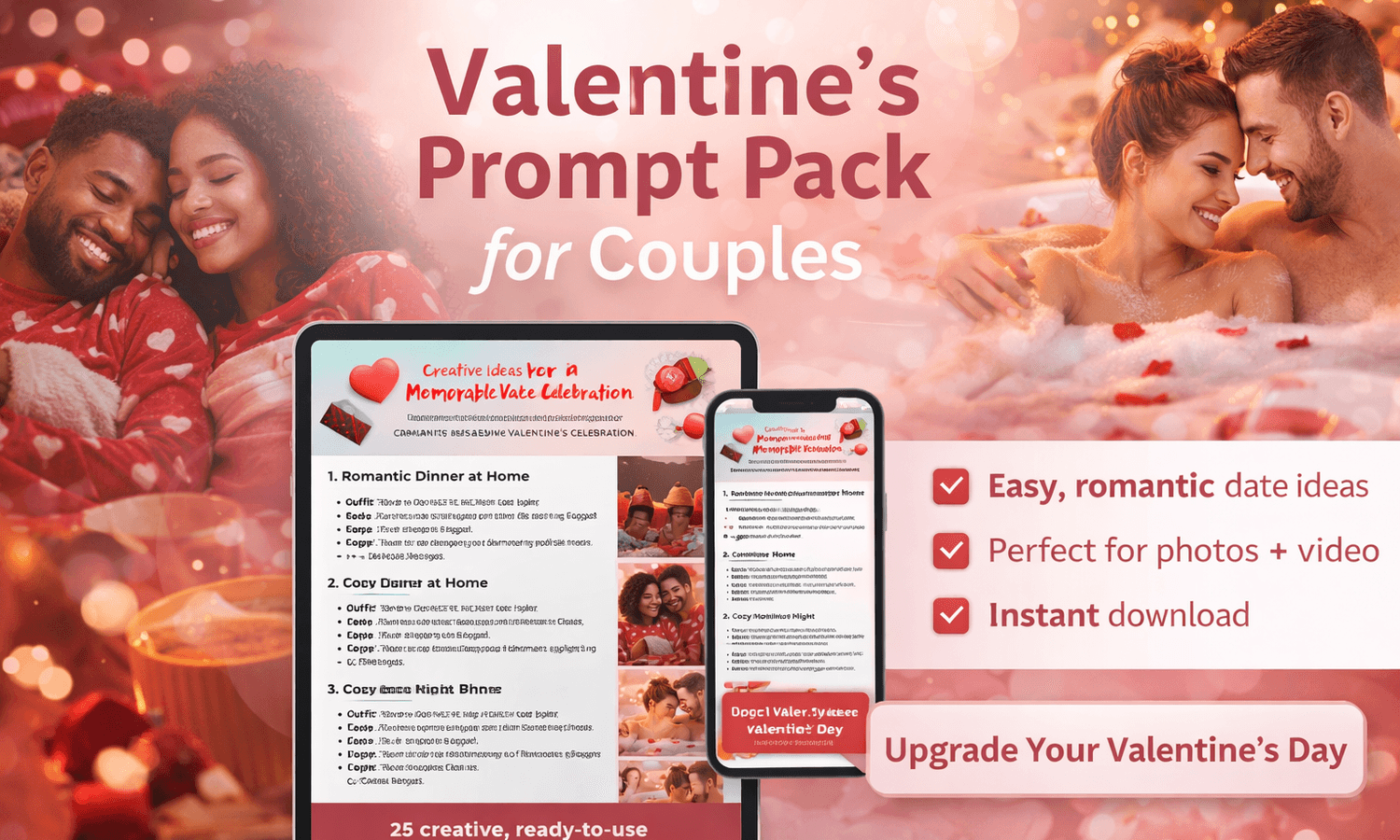 Valentine's Day Prompt Pack for Couples