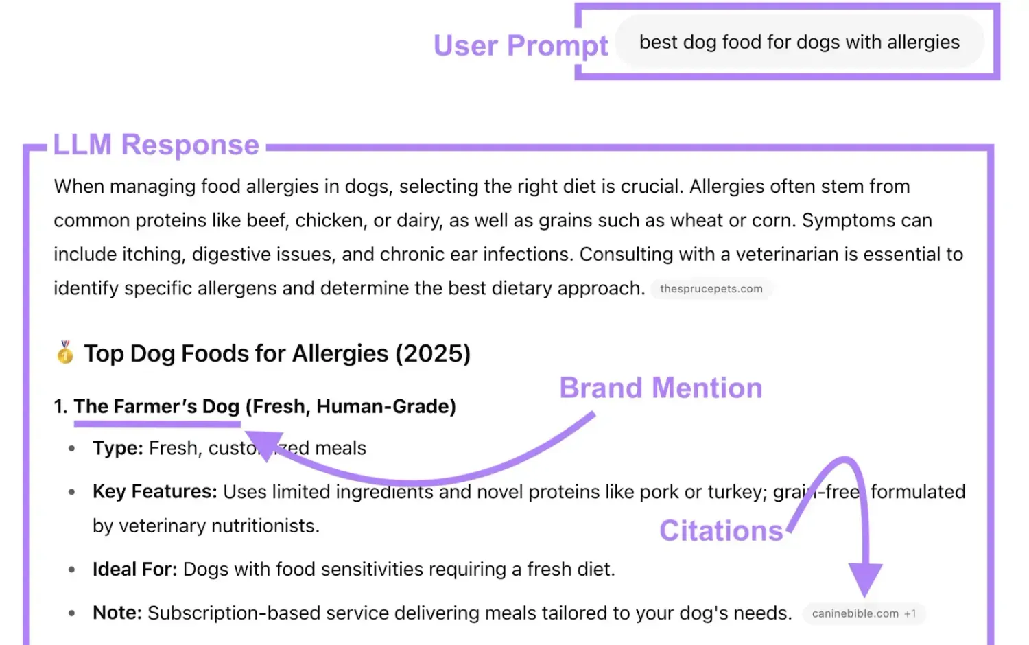 Citations and Mentions