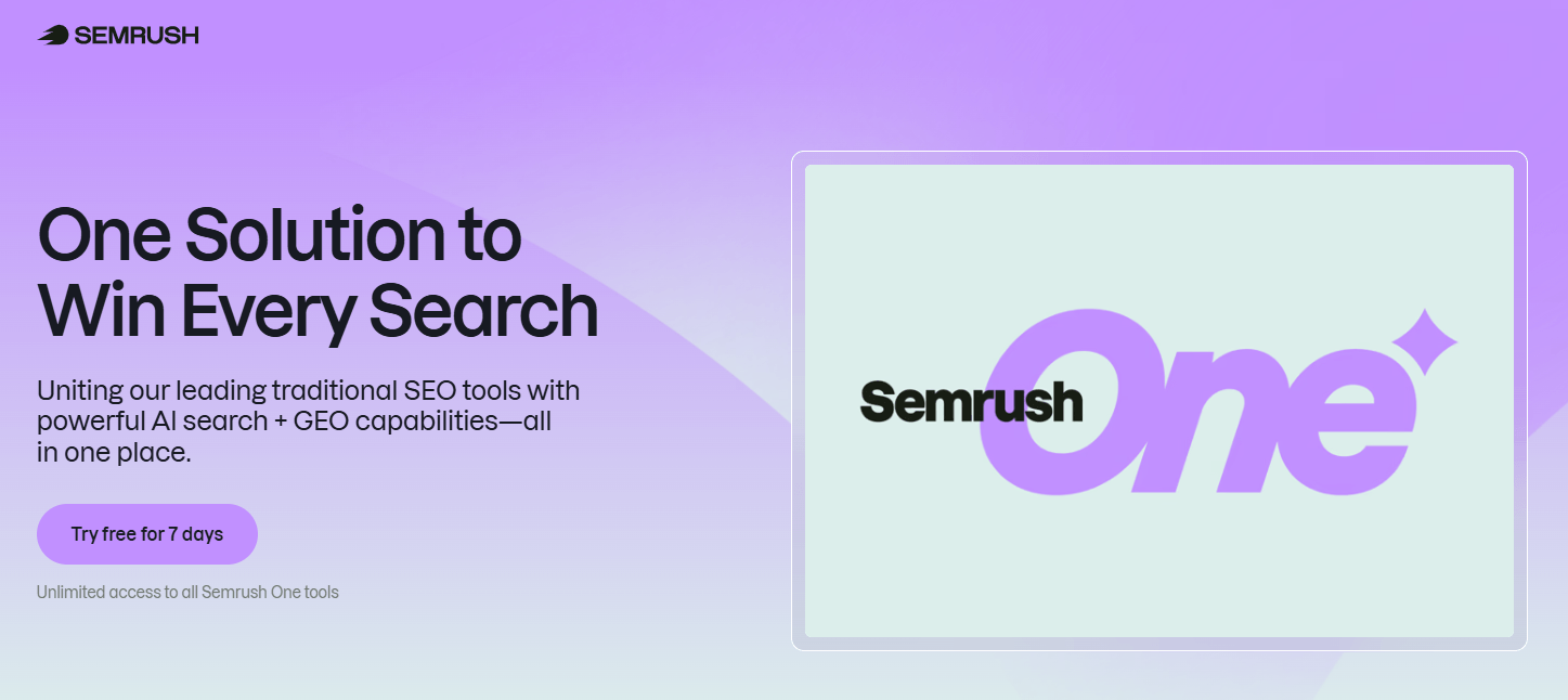 Semrush One