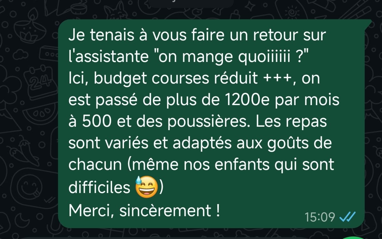 Preuve budget divisé