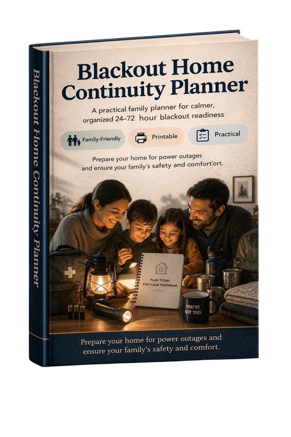 Blackout Home Continuity Planner cover