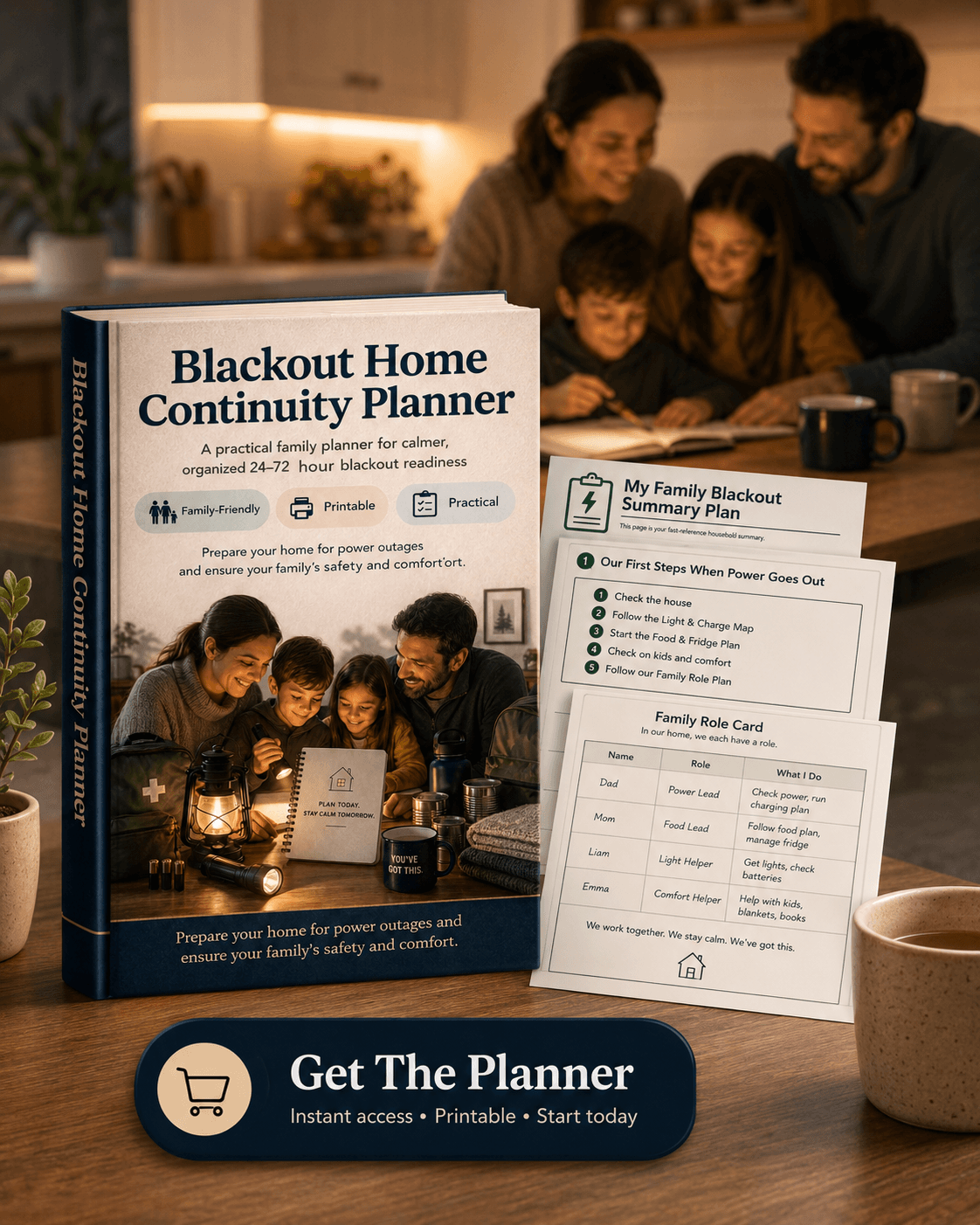 Blackout Home Continuity Planner cover