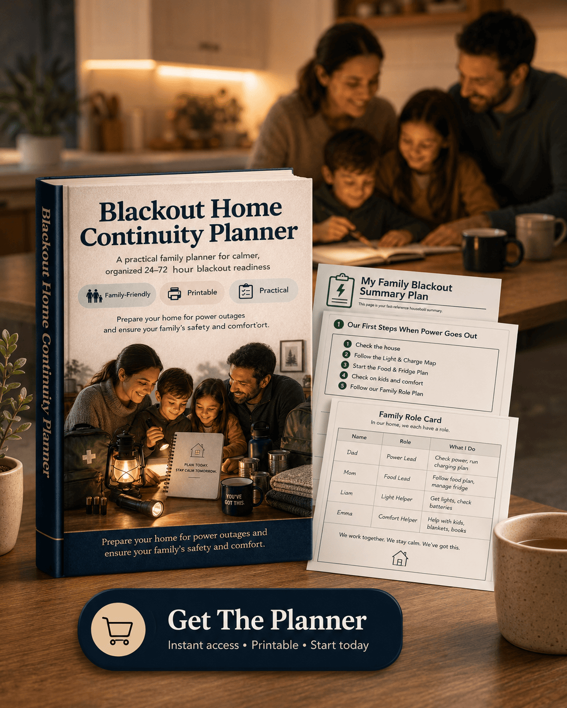 Blackout Home Continuity Planner cover