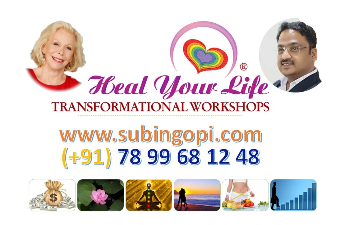 Heal Your Life Workshop By Subin Gopi In Bangalore. Contact:7899681248