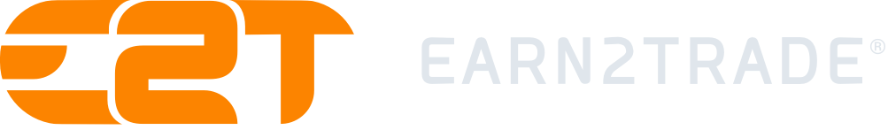 Logo oficial de Earn2Trade firma recomendada para cuentas de fondeo de futuros por Jhon Jaiver Trading