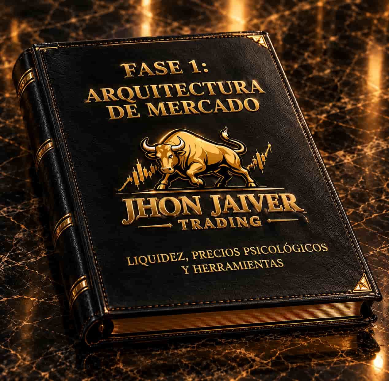 Manual de la Fase 1 arquitectura de mercado y liquidez institucional por Jhon Jaiver Trading.