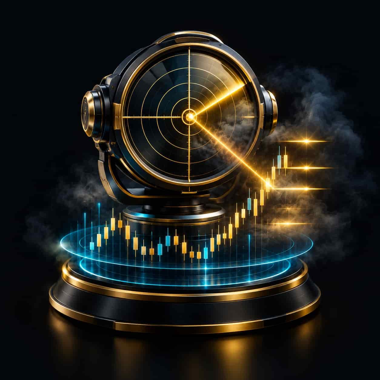 Icono 3D de feedback y validacion operativa en tiempo real en el Trading Floor de Jhon Jaiver Trading