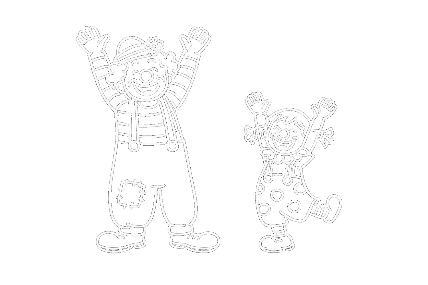 SMCF clown figuren