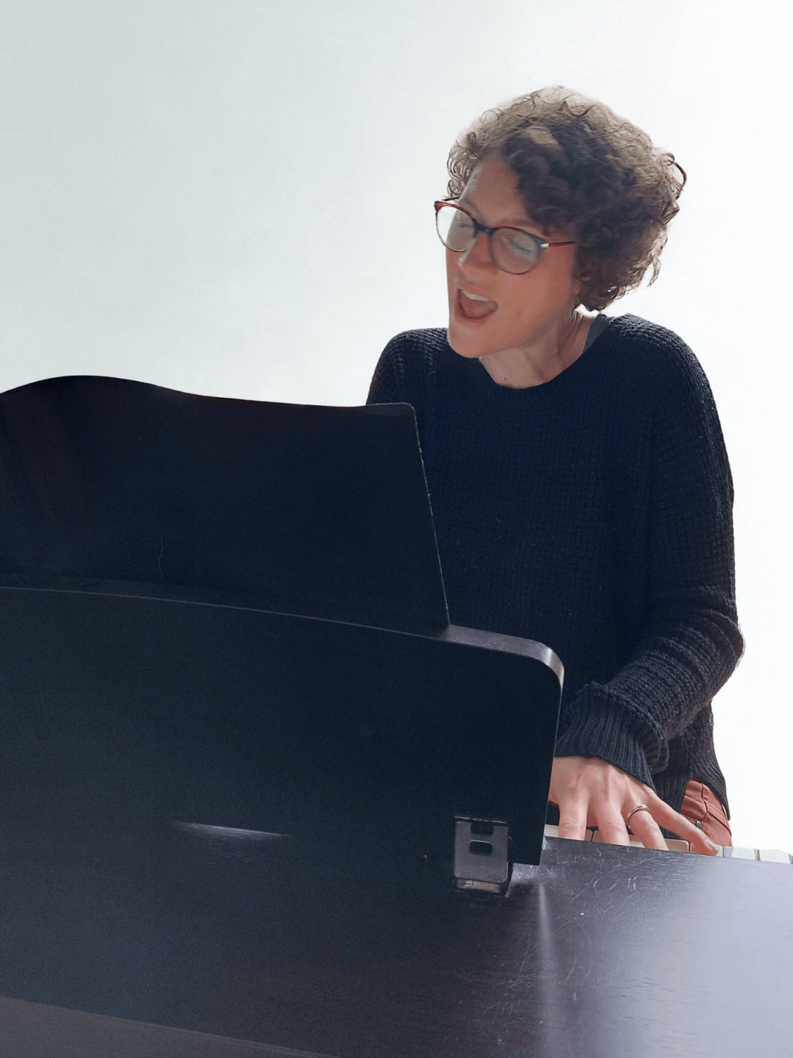 Leonie Bollenboom lachend