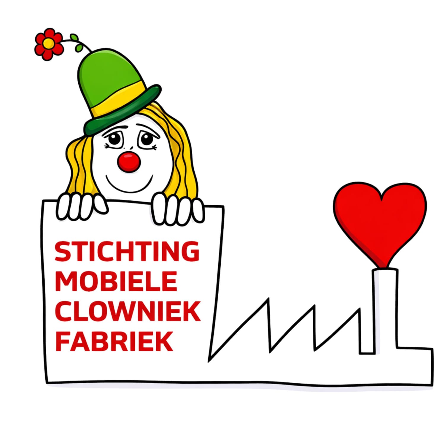 Stichting Mobiele Clowniek Fabriek logo