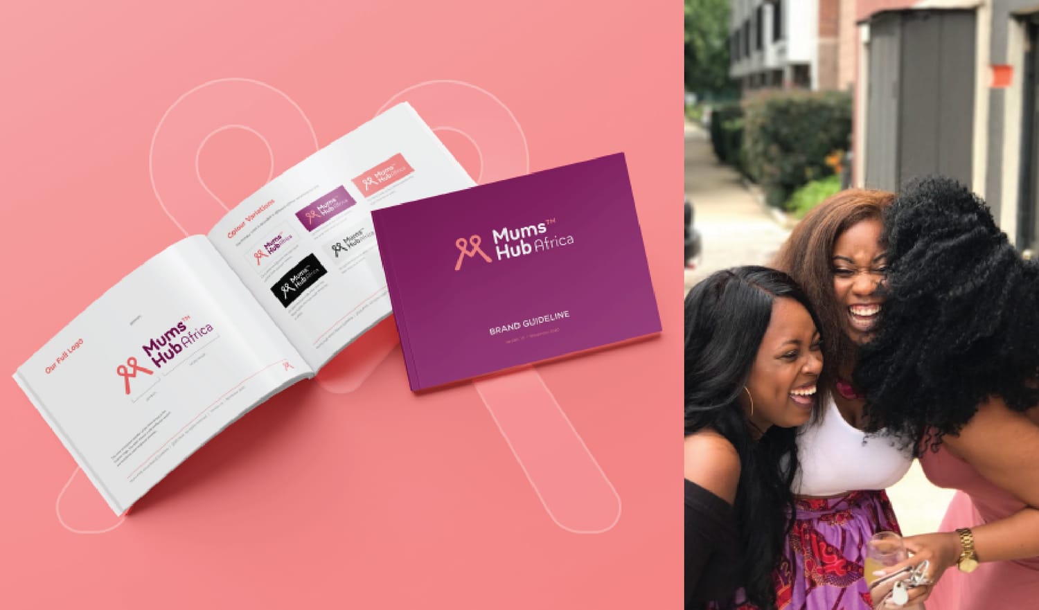 Mums Hub branding