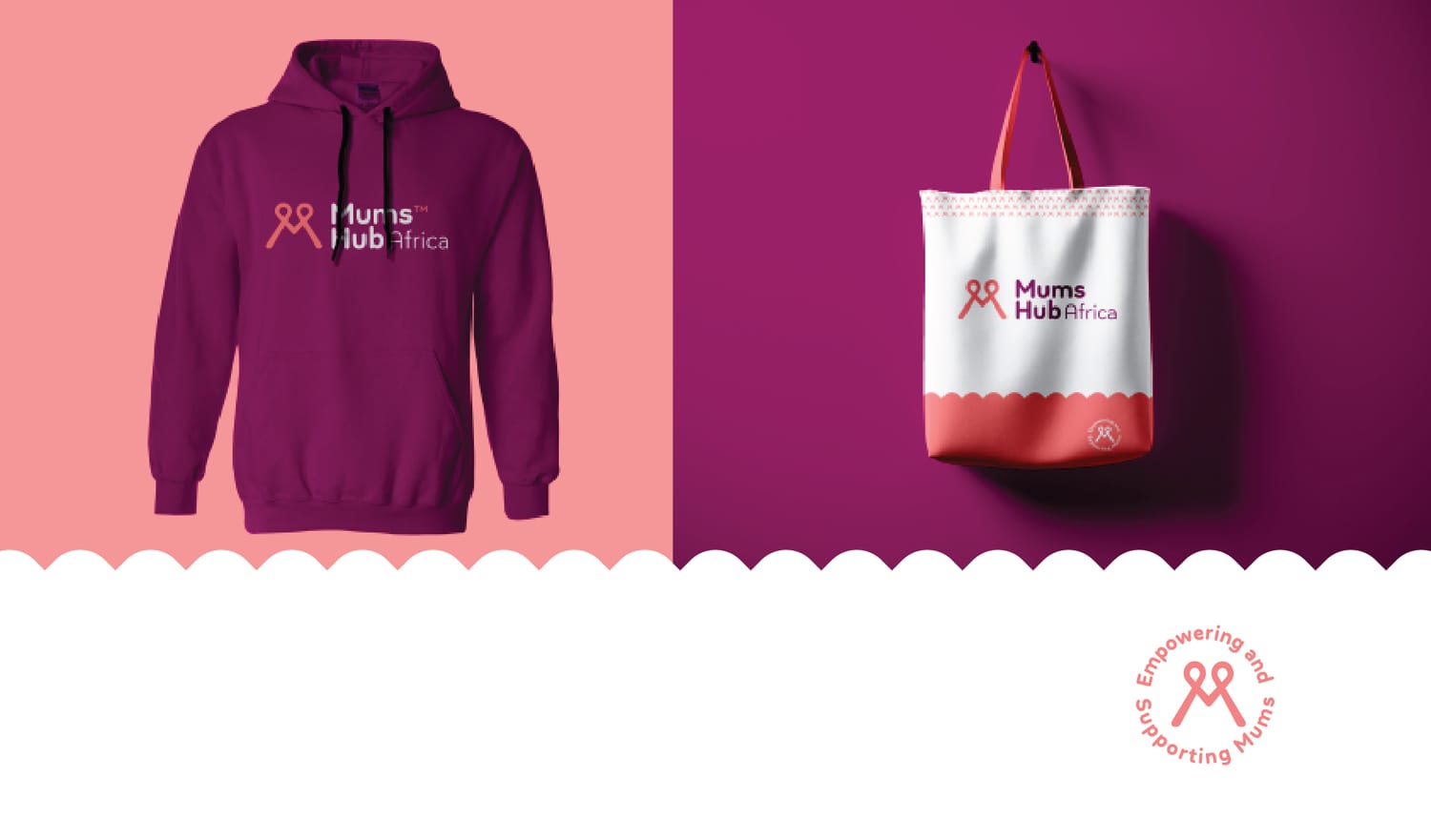 Mums Hub branding
