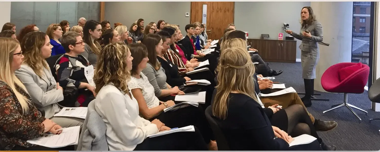 Suzanne Doyle-Morris speaking