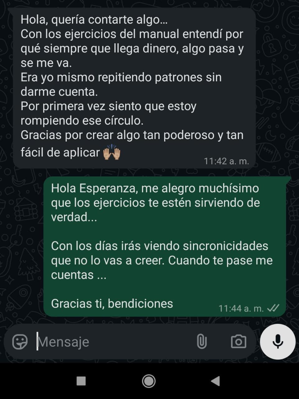 Testimonio de cliente 3 sobre resultados