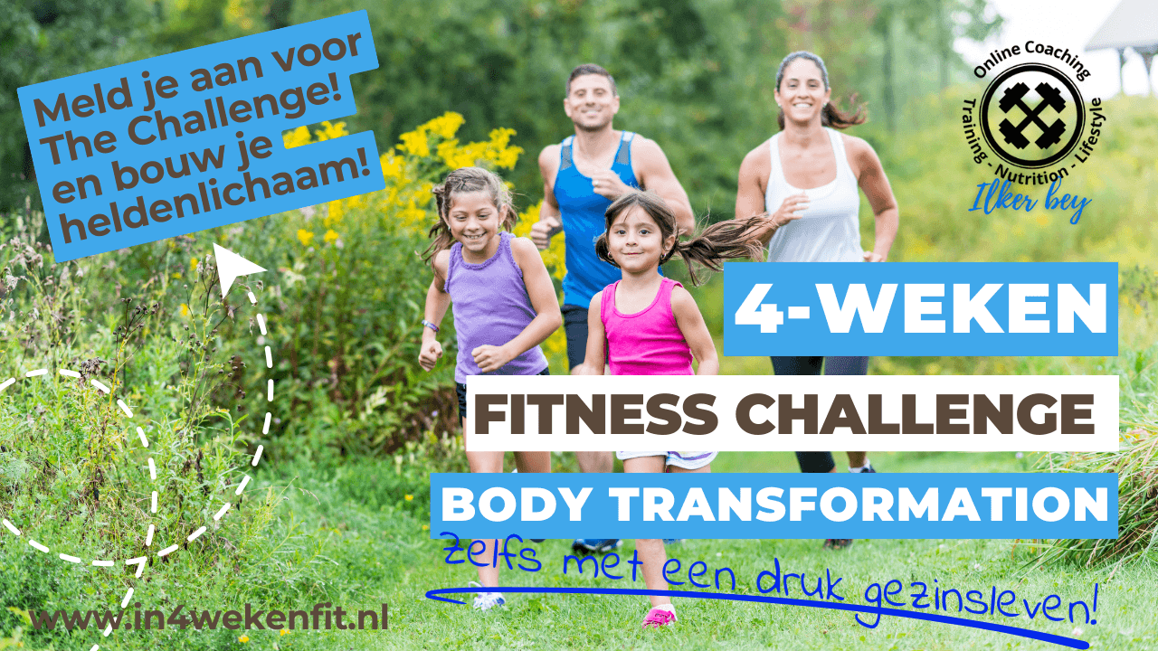 In 4 weken fit challenge foto