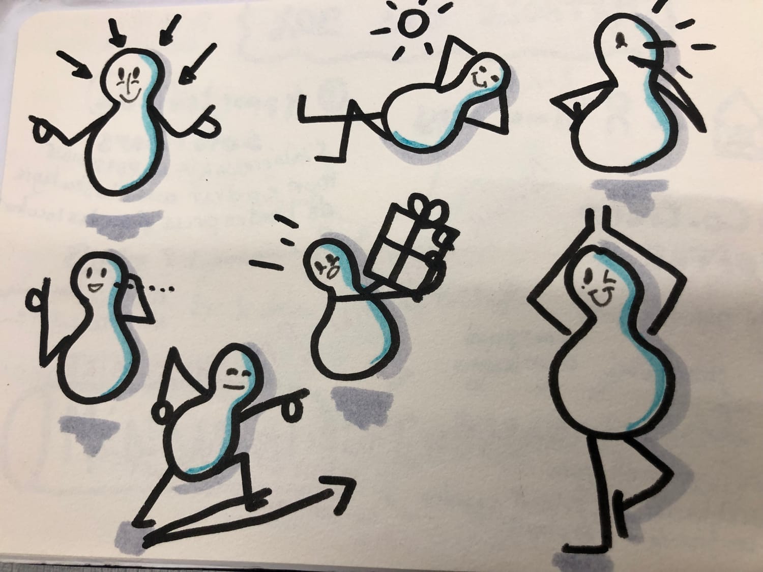 Exemple de sketchnote – après 1 h de formation