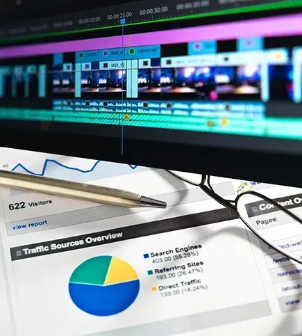 Illustration showing how a video sales letter drives higher website traffic and conversions