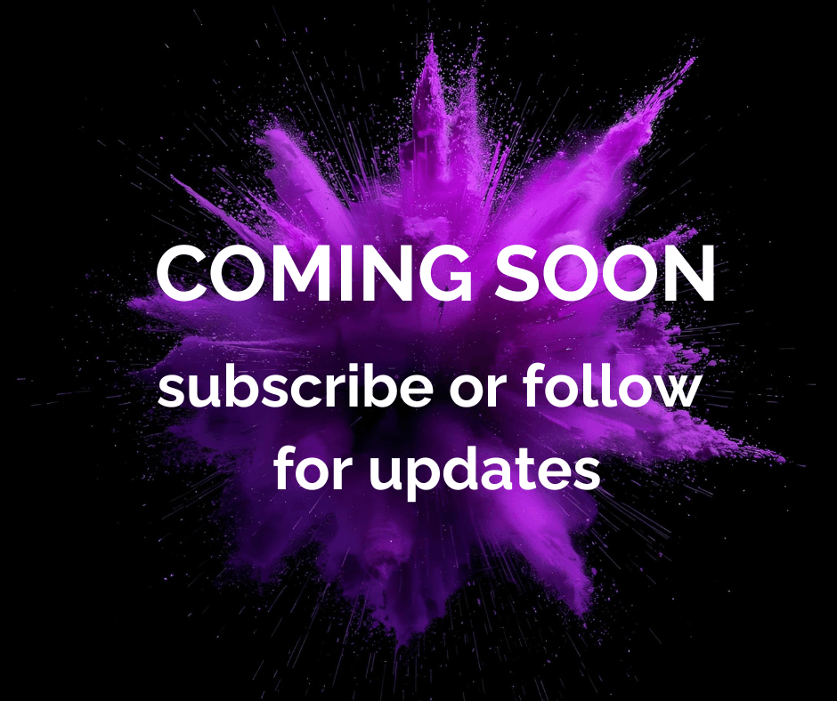 Image stating the store is coming soon and to subscribe or follow for updates. The store will be filled with neuroaffirming merchandise to help us challenge unfair labels and embrace neurodivergent pride. 