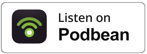 The Podbean Logo - when clicked it takes you to the podbean account for NeuroSpice and Life to listen to episodes or find on your preferred podcast app