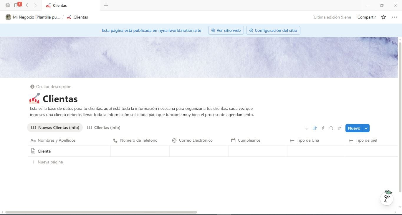 Base de datos