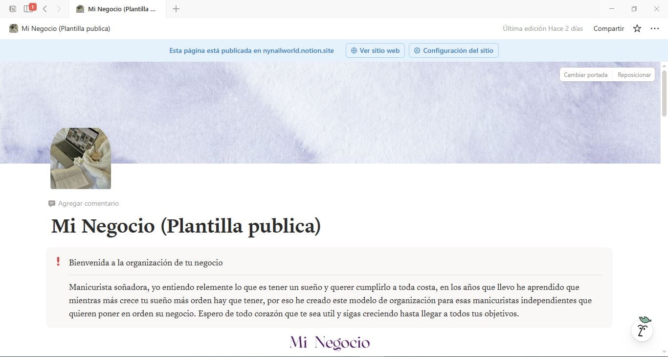 Plantilla MiNegocio