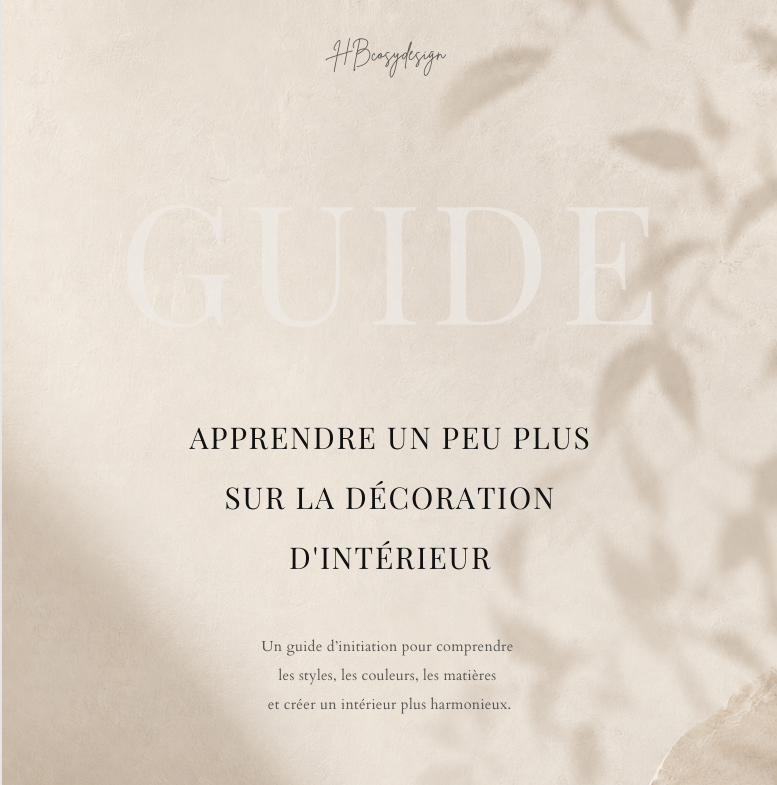 Couverture du guide Apprendre un peu plus sur la décoration d’intérieur