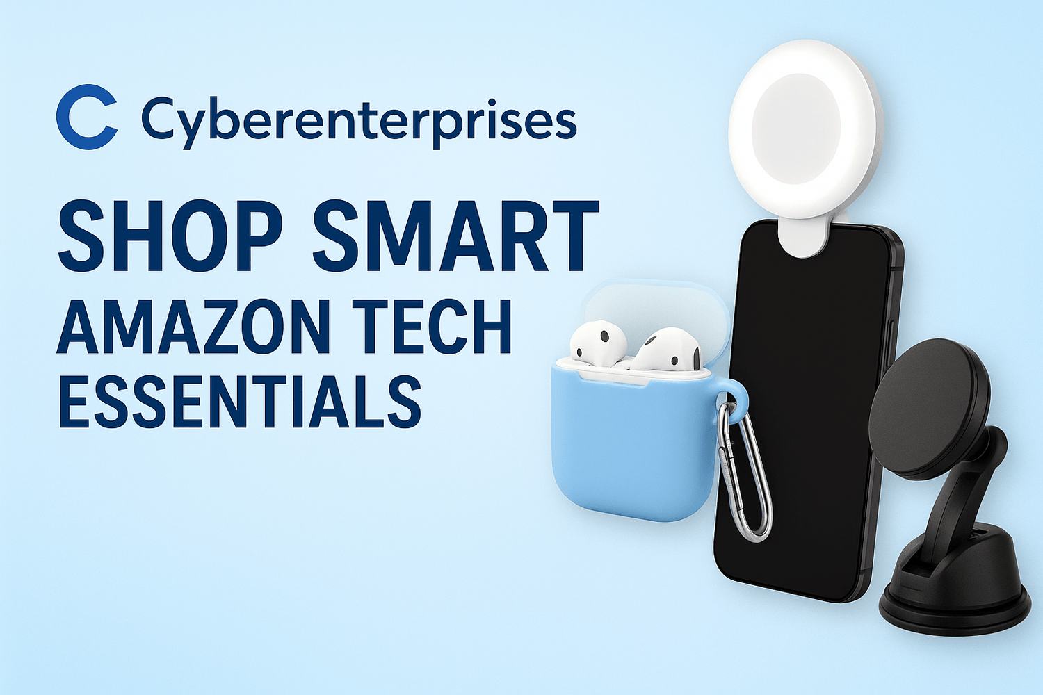 Shop smart Amazon products with AirPods, phones and more accessories 