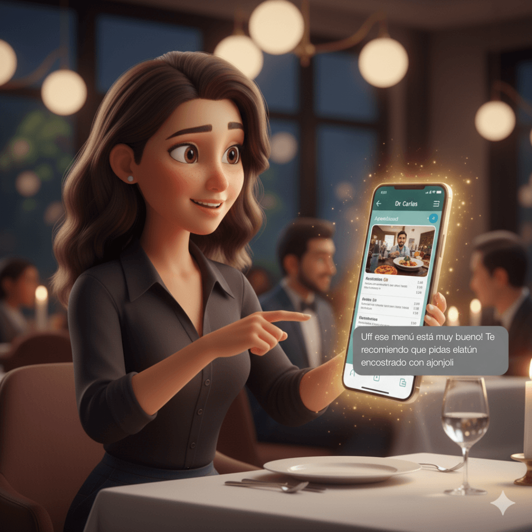 En un restaurante sin saber qu&eacute; pedir