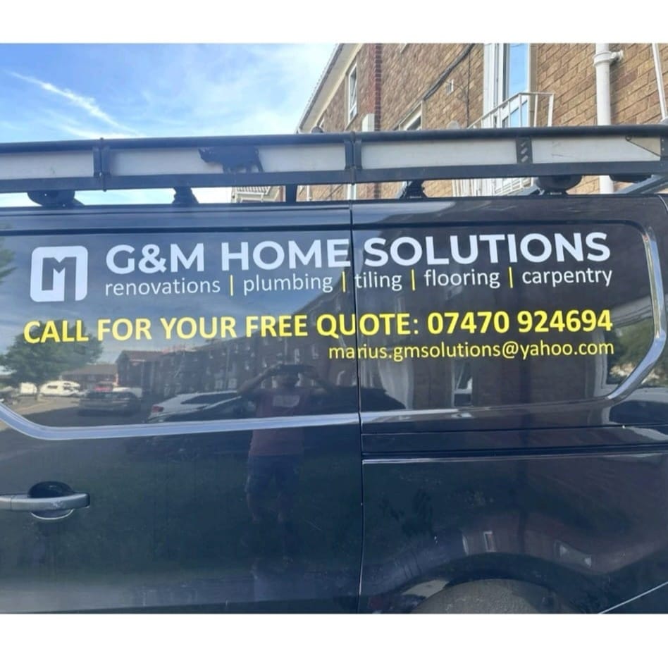 DIY Van signwriting by sticker man