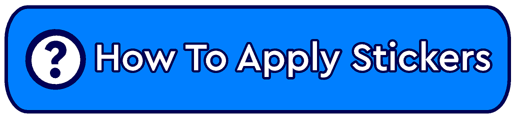 How to apply stickers