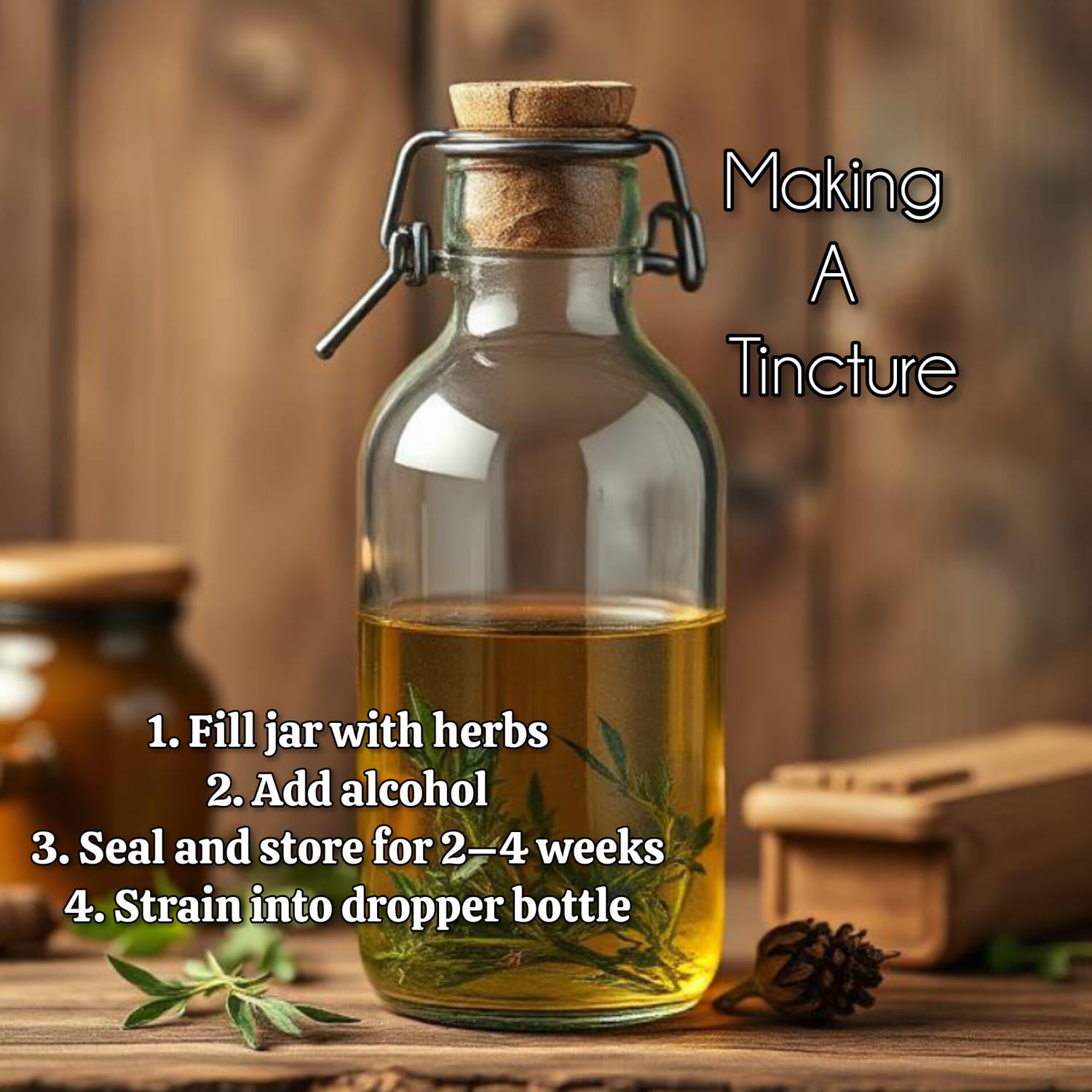 How to make a tincture 
