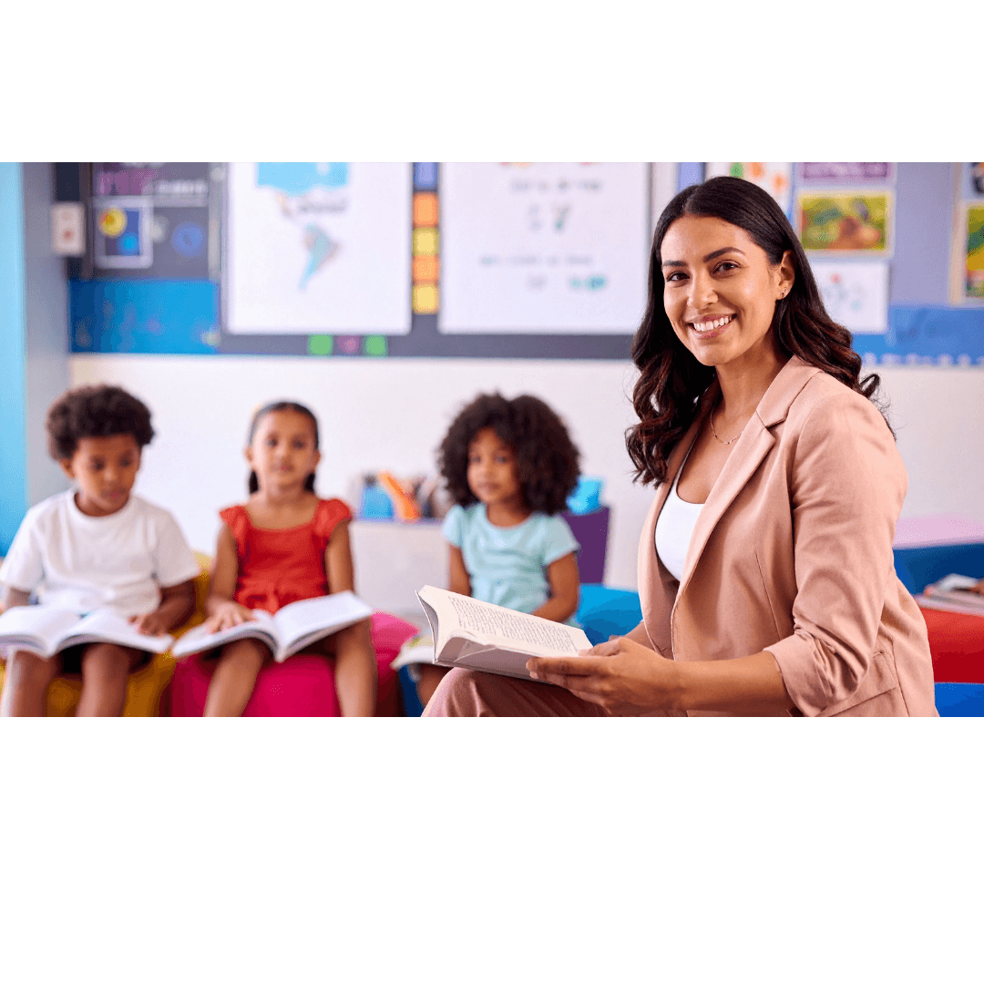 Texas Teacher in Classroom