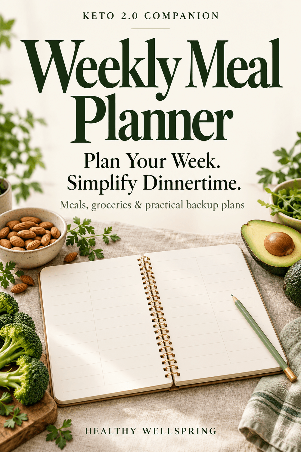 Weekly Meal Planner — Plan Your Week. Simplify Dinnertime.