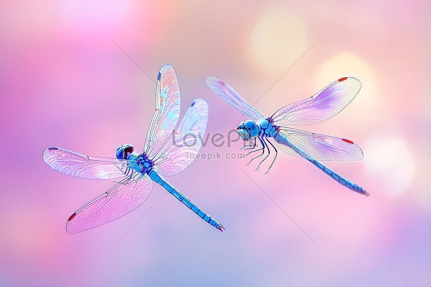 Libélulas en la naturaleza, símbolo de Alas de Libélula