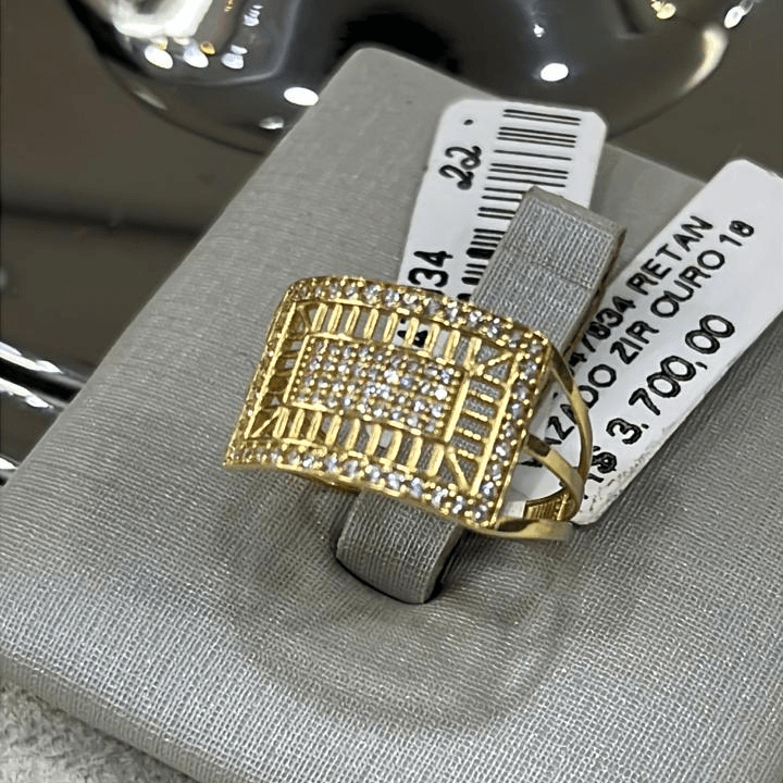 Anel Ouro 18k 