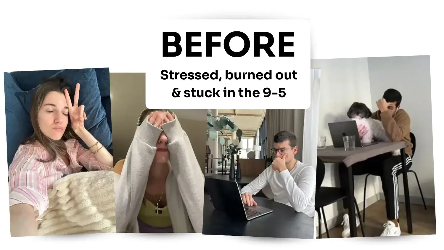 Before and After Andre and Sara Your Favorite Life Journey