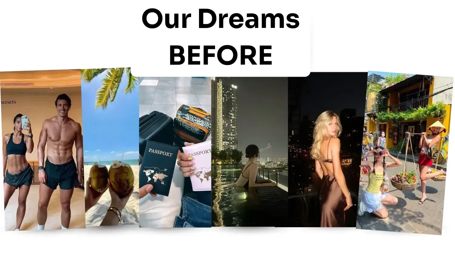 Before and After Andre and Sara Your Favorite Life Journey