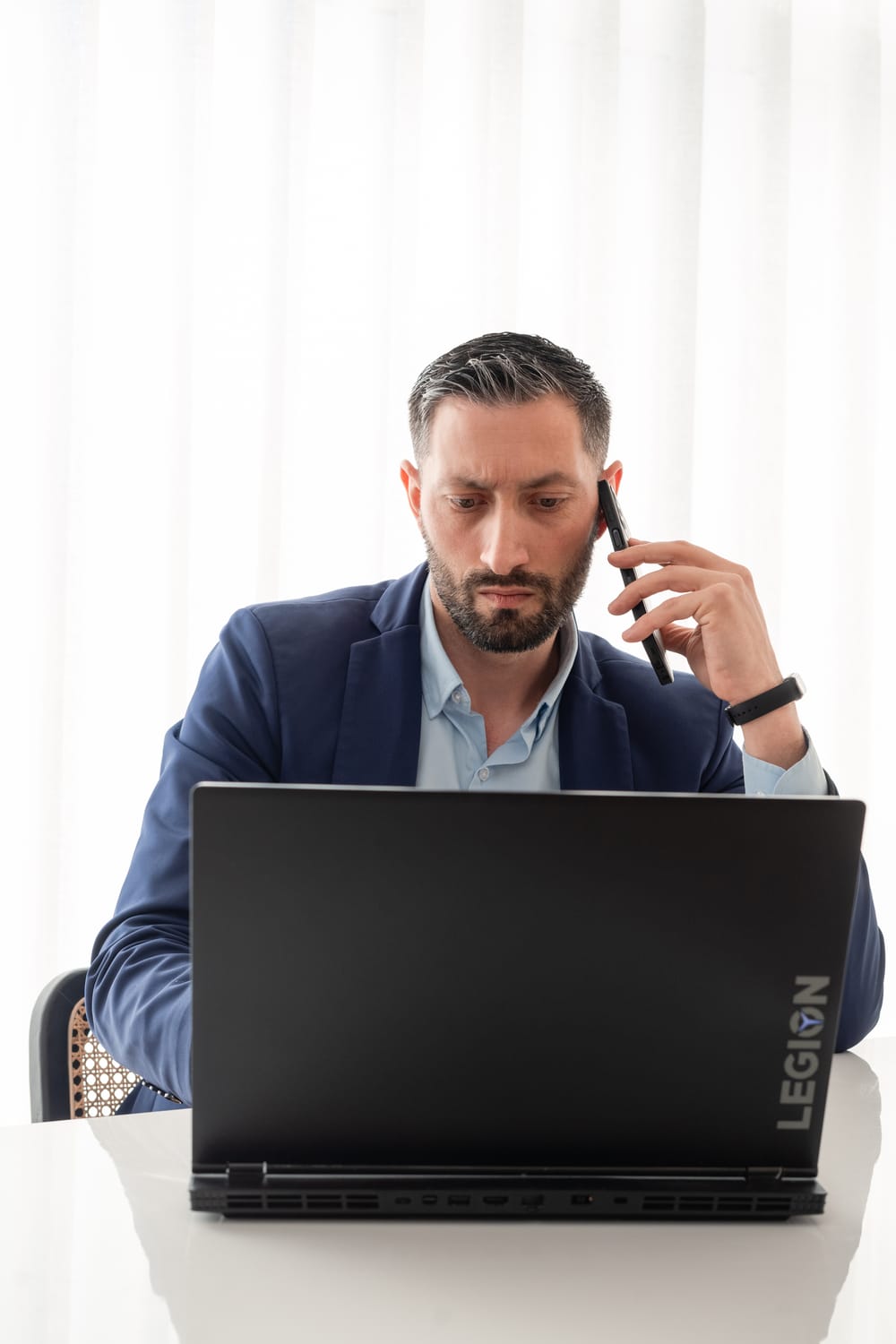 Ricardo Mordomo no escritório